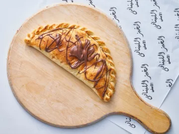 منقوشه شوكلا مع موز